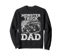 Monster Truck Dad Drapeau américain Véhicule Hors Route Sweatshirt
