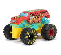 Monster Truck Ensemble De Back Flip Demolition Derby 1:43 R/c - New Bright Multicolore Multicolore G