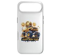 Monster Truck Golden Happy New Year Coque pour iPhone Air