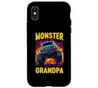 Monster Truck Grandpa - Monster Grandad - Rétro Vintage Coque pour iPhone X/XS