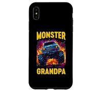 Monster Truck Grandpa - Monster Grandad - Rétro Vintage Coque pour iPhone XS Max