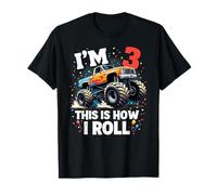 Monster Truck I'm 3 This Is How I Roll, 3e anniversaire T-Shirt