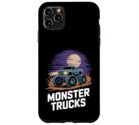 Monster Truck Night Scene Offroad Power Illustration Coque pour iPhone 11 Pro Max