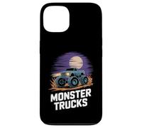 Monster Truck Night Scene Offroad Power Illustration Coque pour iPhone 13