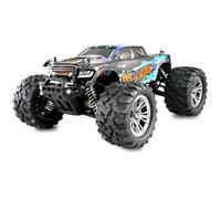 Amewi Monster Truck RC M-Land 1:16 Bleu brushed - 48 km/h - 4WD - RTR 2,4 GHz - Batterie LiPo