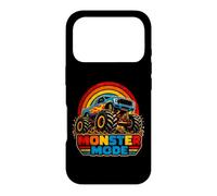 Monster Truck Sunset Retro Off Road Fan Hommes Garçons Enfants Coque pour iPhone 17 Pro