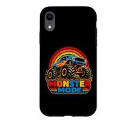 Monster Truck Sunset Retro Off Road Fan Hommes Garçons Enfants Coque pour iPhone XR