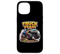 Monster Truck Yeah Funny Pun Wordplay Fan Lover Citation d'événement Coque pour iPhone 15