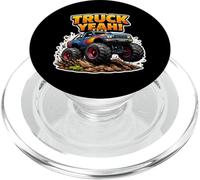 Monster Truck Yeah Funny Pun Wordplay Fan Lover Citation d'événement PopSockets PopGrip pour MagSafe