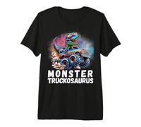 Monster Truckosaurus - Dino T-Rex Monster Truck Funny T-Shirt Haut de Gamme