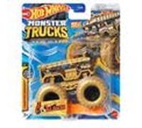 Monster Trucks 2023 Camion de pompiers à 5 alarmes (doré) Échelle 1:64