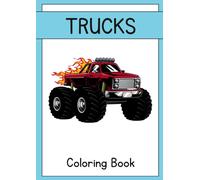 Monster Trucks Colouring Book by LAKIDS