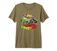Monster Trucks Hot Wheels : Toujours Plus Gros ! T-Shirt Haut de Gamme