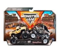 Monster Trucks - Pack de 2 véhicules - Die Cast 1:64 - dès 3 ans - Monster Jam