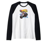Monster Trucks Race Ace Power de Hot Wheels Manche Raglan