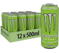 Monster Ultra Paradise, Zero Sugar, PMP 500 ml, Lot de 12