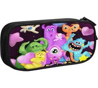 Monster University Trousse À Crayons En Toile Durable Avec Compartiments Pour Adolescents, Filles Et Garçons