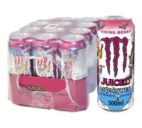 MONSTER Viking Berry Boisson énergisante Pack de 12x50cl