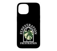 Monstera Albo Fenestration Frustration Plant Lover Coque pour iPhone 15