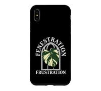 Monstera Albo Fenestration Frustration Plant Lover Coque pour iPhone XS Max