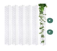 Monstera Bâtons de mousse pour d'intérieur, empilables, 40,88 cm, pour grimpantes d'intérieur, tiges de mousse transparentes pour Monstera Green Ivy Mon