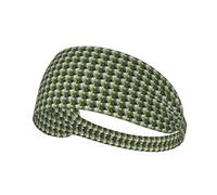 Monstera Deliciosa Bandeau élastique ultra doux avec imprimé palmier banane pour le sport, la course à pied, la gym, la randonnée