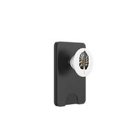 Monstera Drawn à la main en couleur feuillet de fenêtre Plante Nature PopSockets PopWallet pour MagSafe