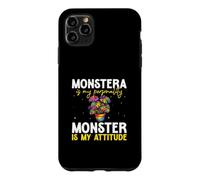 Monstera est ma personnalité Le Monstre est Mon Attitude | Jardiniers Coque pour iPhone 11 Pro Max
