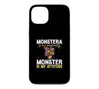 Monstera est ma personnalité Le Monstre est Mon Attitude | Jardiniers Coque pour iPhone 13