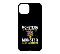 Monstera est ma personnalité Le Monstre est Mon Attitude | Jardiniers Coque pour iPhone 15 Plus