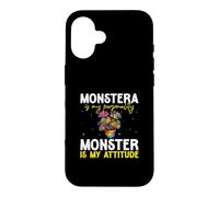 Monstera est ma personnalité Le Monstre est Mon Attitude | Jardiniers Coque pour iPhone 16