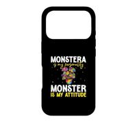 Monstera est ma personnalité Le Monstre est Mon Attitude | Jardiniers Coque pour iPhone 17 Pro