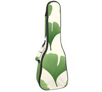 Monstera Étui rembourré pour ukulélé de concert de 58,4 cm Motif feuilles tropicales imperméable et durable, Multicolore 03., 25.9x9x3.1in/66x23x8cm, Organiseur de sac