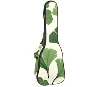 Monstera Étui rembourré pour ukulélé de concert de 58,4 cm Motif feuilles tropicales imperméable et durable, Multicolore 05, 25.9x9x3.1in/66x23x8cm, Organiseur de sac