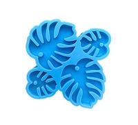Monstera Feuille De Feuille Moule Silicone Pendentif Décoratif Moules Résine Époxy À La Main Moules D'artisanat Moule D' Pour Bijoux Fabrication Cascaderie Cascaderie