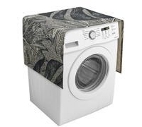 Monstera Housse de protection pour machine à laver et sèche-linge avec poches de rangement 137,9 x 52,1 cm