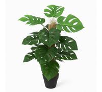 Monstera JWSL049 Plante artificielle avec pot env. 60 cm de haut