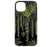 Monstera Leaf Plante d'intérieur botanique Tropicale d'été Coque pour iPhone 15 Plus