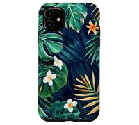 Monstera Leaf Tropical Laves Feuilles de palmier Coque pour iPhone 11