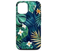 Monstera Leaf Tropical Laves Feuilles de palmier Coque pour iPhone 12/12 Pro
