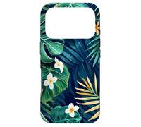 Monstera Leaf Tropical Laves Feuilles de Palmier Coque pour iPhone 17 Pro