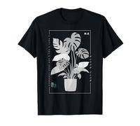Monstera Plant Citation inspirante Art Minimaliste T-Shirt
