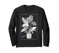 Monstera Plant Dubai Art Minimaliste Plante d'intérieur Émirats Arabes Unis Manche Longue
