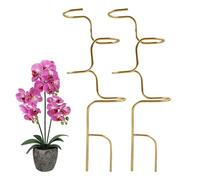 Monstera Plant Support - 2 Pieces Climbing Plants Rack, Wrought Iron Flower Stand for Potted Plants, Outdoor Plant STEM Support And Fixing Rods for Vegetables, Orchids, Pivoines, Pothos, Yard, Lawn