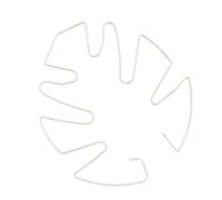 Monstera Tige de croissance verticale pour plantes d'intérieur et d'extérieur Motif feuille de Monstera