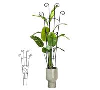 Monstera Treillis de support en métal pour plantes d'intérieur - Aide à l'escalade Monstera - Convient pour l'intérieur et l'extérieur du balcon et des plantes comme le pothos Monstera Lierre Clematis