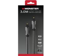 Monster Câble audio fibre optique 3 m Noir
