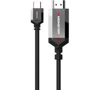 Monstercable - Câble Usb-C Usb C Vers Hdmi 4k Hdr 60hz 2m