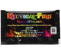 MonsterCadeaux - Poudre pour colorer Les Flammes - Feu Multicolore et Mystique - Mystical Fire - Gadget de Camping et de cheminée - Lot de 10 sachets