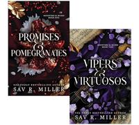 Monsters and Muses Series Collection 2 Books Set By Sav R. Miller (Promises and Pomegranates & Vipers and Virtuosos)